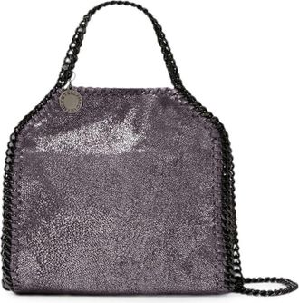 Stella McCartney Micro Falabella Tas - Dames - Handtassen - Grijs - ONE Size - Leer - Tassen