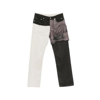 Rick Owens Patchwork Denim Jeans
