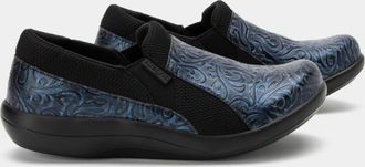Alegria Womens Duette Shoe In Blue Steel