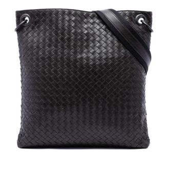 Bottega Veneta Pre-owned Bottega Veneta Nappa Intrecciato VN Crossbody Unisex KCT7E0YPTAVKQGBM