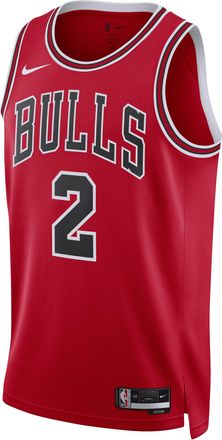 Nike Chicago Bulls Icon Edition Nike Mens Dri-FIT NBA Swingman Jersey in Red | DN2000-660