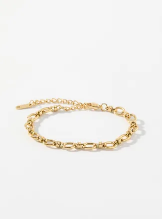 Simons Womens Oval link chain bracelet