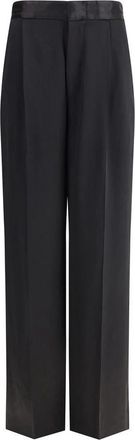 SA SU PHI Palazzo Stijl Bogart Broek - Dames - Wijde Broeken - Zwart - M - Polyester - Broeken