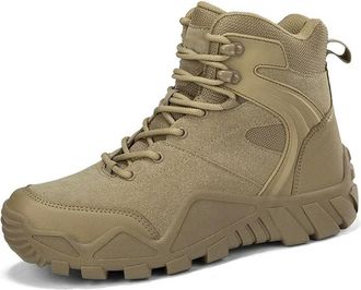 Generic GLDFW Climbing Shoes Men Boots Casual Outdoor Waterproof Plus Size Boot Ankle Man Hiking Shoes