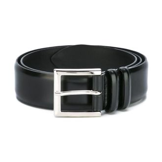 Orciani Black Leather Belts - male - Orciani - Belts - Black - 110 CM - Accessories