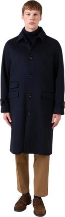 Autore Uomo, Cappotti, Blu, L, new