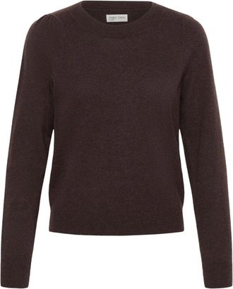 Part Two CarimiPW Cardigan - - Knitwear - Donna - Marrone - M