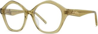 Loewe Ladies Black Square Eyeglass Frames LW50053I 096