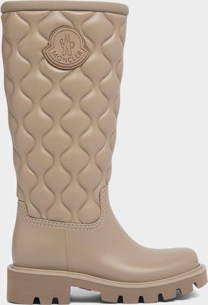 Moncler Kickstream Quilted Mid-Calf Boots