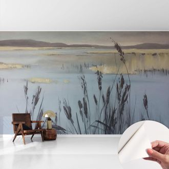 Tulup Carta Da Parati Autoadesiva - Fotomurale Adesivo - Design Elegante - Stile Moderno - Lago Tranquillo 416x254 Cm