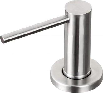 OEM Dispensador De Jab&oacute;n De Acero Inoxidable Para Cocina Y Ba&ntilde;o, Botella Integrada, Uso Multifuncional, Duradero, F&aacute;cil De Instalar