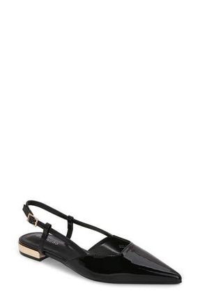 Berness Cass Pointed Toe Flat in Black at Nordstrom Rack, Size 6.5