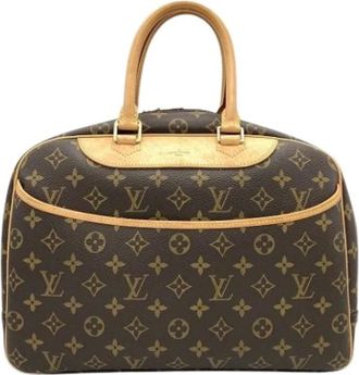 Louis Vuitton Pre-owned Handbags, female, Brown, Size: ONE SIZE Pre-owned Vintage Canvas Handbag