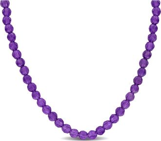 Delmar Fancy Cut Beaded Necklace in Purple at Nordstrom Rack