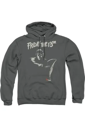 Gildan Friday The 13th Ax Adult Pull Over Hoodie / Hooded Sweatshirt