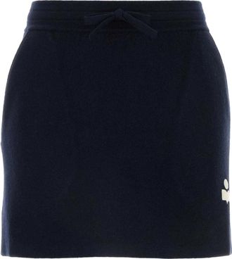 Isabel Marant Amaline Mini Rok - Dames - Korte rokken - Blauw - S - Katoen - Rokken