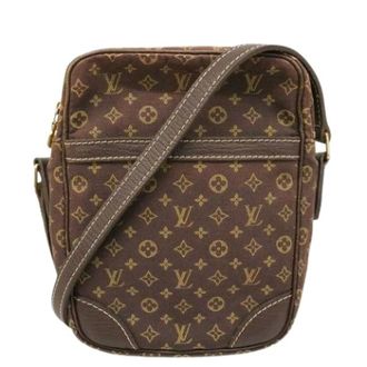Louis Vuitton Pre-owned Cross Body Bags, female, Brown, Size: ONE SIZE Pre-owned Mini Danube Shoulder Bag