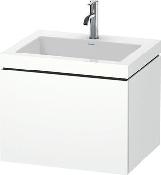Duravit Duravit - Lavabo Para Muebles L-cube C-bonded Con Base, Colgante