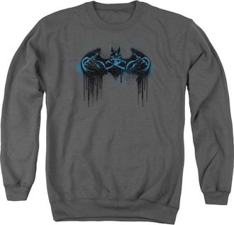 Gildan Batman Run Away Adult Crewneck Sweatshirt