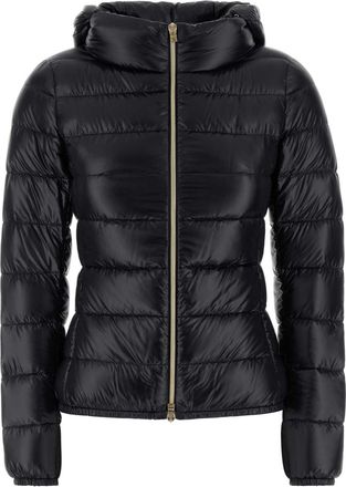 Herno Black Nylon Down Jacket