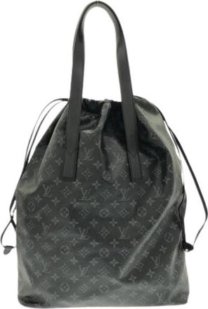 Louis Vuitton Pre-owned Monogram Eclipse Handtas - unisex - Vintage Tas - Zwart - ONE Size - Vintage