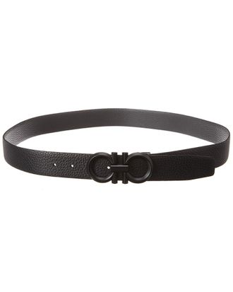Ferragamo Gancini Reversible & Adjustable Leather Belt