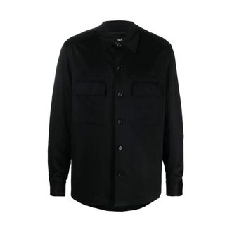 Ermenegildo Zegna Heren, Jassen, Zwart, Maat: M
