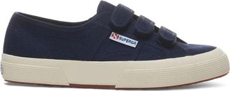 Superga Katoenen Band Schoenen - Dames - Sneakers - Blauw - 37 1/2 EU - Katoen - Schoenen