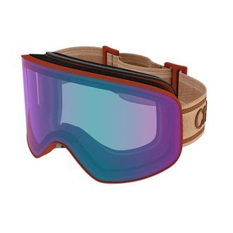 Chlo&eacute; CH0072S002 Mirrored Shield Full Rim Sunglasses - Brown