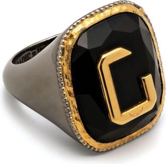 Zadig&Voltaire Cecilia signet ring - women - Metal - 2 - Silver