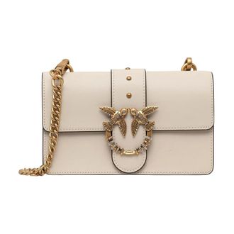 Pinko Borsa Love One Mini New Buckle - - Bags - Donna - Bianco - ONE SIZE