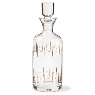 Tag Starlight Gold Glass Decanter Beverage Server for Bar Decor at Nordstrom