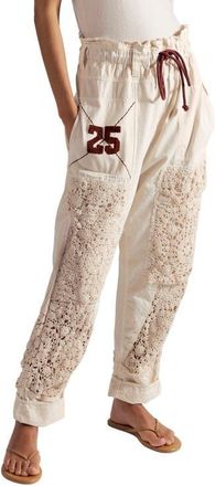 Free People Rockaway Craft Pants in Birch at Nordstrom, Size X-Large