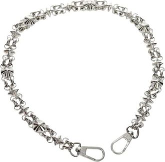 Louis Vuitton Pre-owned Accessories, female, Gray, Size: ONE SIZE Pre-owned Metal Belt