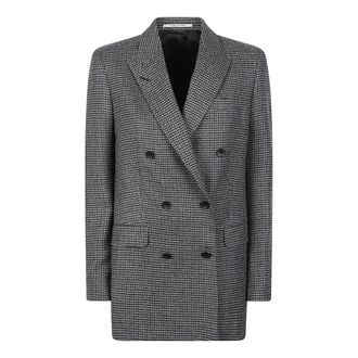 Tagliatore Dames, Jassen, Grijs, Maat: M Leer