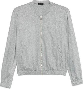 Marella Canguro sweater met rits - Grijs