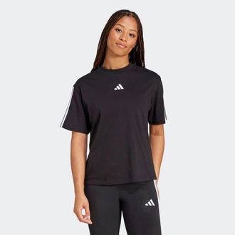 adidas adidas Sportswear W 3S SJ BF T lockere Passform, Kurzarmdesign, sportlicher Stil, aus Baumwolle