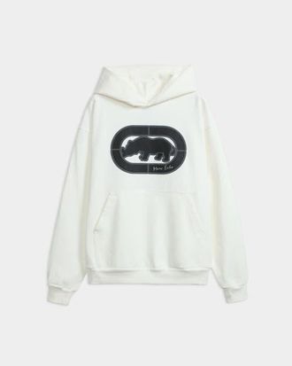 Ecko JDUB Rhino 1972 Hoodie in Off White at Nordstrom, Size X-Large