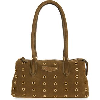 Rebecca Minkoff Industry Suede Shoulder Bag in Jungle at Nordstrom