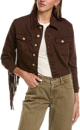 L'agence LAgence Koda Crop Jkt Fringe