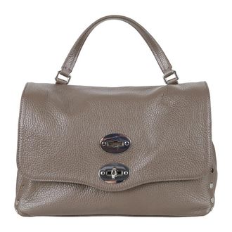 Zanellato Handbags, female, Gray, ONE SIZE, Postina Daily Small