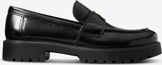 Tory Burch Hochwertige Lackleder-Mokassins mit Profilsohle