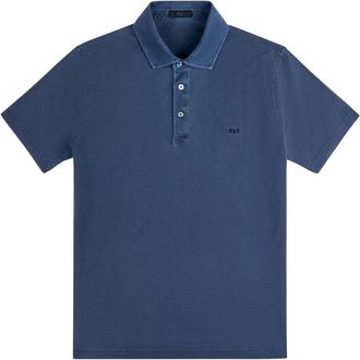 Fay Polo Shirts - Heren - Polos - Blauw - 2XL - Tops