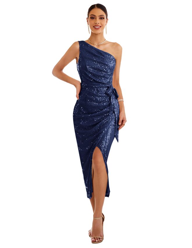 sachin and babi light blue dress Grace Karin Womens Sequin Cocktail Dress, Sleeveless Glitter Evening Dress  for Wedding, Party Dress, darkblue, XXL from £23.95