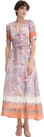Hale Bob Maxi Jurk - Dames - Maxi kleedjes - Veelkleurig - L - Linnen - Kleedjes