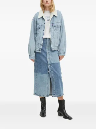 Levi's 90s Sherpa collar flap-pockets jacket - Blauw