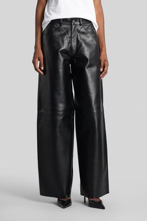 Haikure Bethany Pants In Black Leather