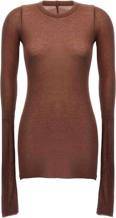 Rick Owens Rib Ls T T-Shirt