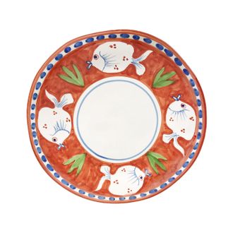 Arcucci poiseidone orange tray round 38 cm