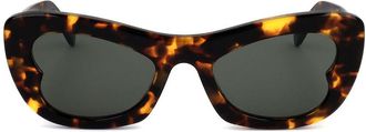 Agent Provocateur Amoree Shell Womens Sunglasses Tortoiseshell Size 54